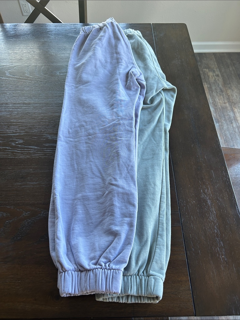 Brandy Melville Lavender and Sage Cozy Jogger Pants - bundle of 2